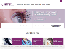 Tablet Screenshot of mavit.pl